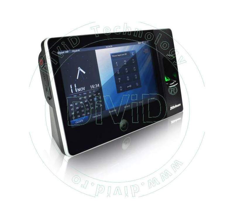 Sistem de pontaj cu amprenta, comunicatie WIFI si camera foto incorporata BIOPAD100